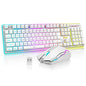 RedThunder - Wireless Gaming Keyboard And Mouse Combo With RGB Backlight