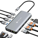 Novoo 11-in-1 USB Type C Docking Station for Tablets