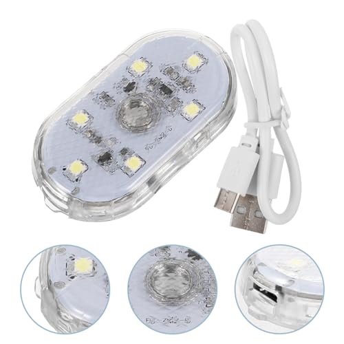 Gatuida - LED Touch Activated Car Interior Atmosphere Lamp, USB Rechargeable Reading Light