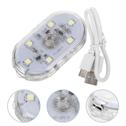Gatuida - LED Touch Activated Car Interior Atmosphere Lamp, USB Rechargeable Reading Light