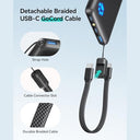 Iniu - Ultra Slim 10000mAh Power Bank with 45W PD Fast Charging, USB C