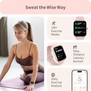 Gydom - Smart Watch for Women with Alexa, 1.8" Touch Screen, Fitness Tracker