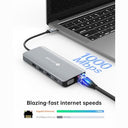 Novoo - 11-in-1 USB Type C Docking Station for Tablets with Multiple Ports