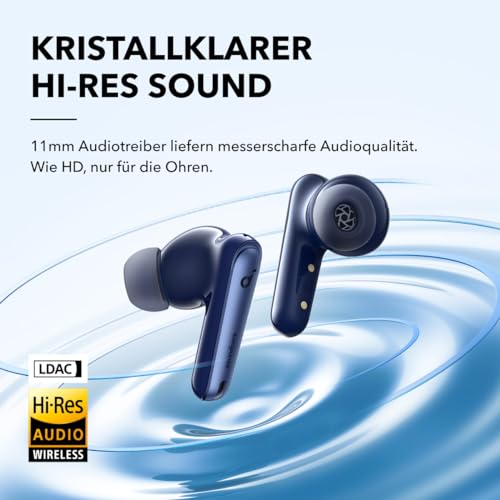 Anker - Soundcore Liberty 4 NC Bluetooth Headphones, Hi-Res Sound, 50H Playback