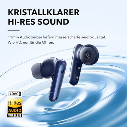 Anker - Soundcore Liberty 4 NC Bluetooth Headphones, Hi-Res Sound, 50H Playback