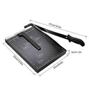 Coocheer - Professional Lever Paper Cutter for Photos, Cardboard, A4, Black