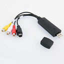 Szzijia - USB 2.0 Easycap Video Adapter for Easy Video Capture & Monitoring
