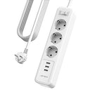 Jsver Power Strip - 3 USB Ports & Surge Protection for Home
