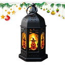 Nuyhadds - Decorative Vintage Halloween Lanterns With Electric Candle Light
