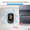 Gedsffati - 4-in-1 Gas & CO Detector with HD Screen, Propane & Methane Alarm