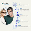 Opulize Leo Unisex Resting Glasses - Stylish Comfort For Every Room