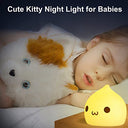 ZkLili - Cute Dumpling Night Light, Kawaii Silicone Lamp for Kids' Rooms