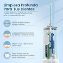 Vimmk - Professional Waterflosser, IPX7 Waterproof, 300ml Tank, USB-C Rechargeable