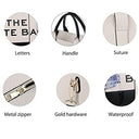 Excefore - Stylish PU Leather Tote Bag for Women, Versatile Shoulder & Crossbody Use