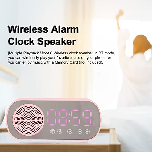 AMZ - Bluetooth Alarm Clock Speaker With FM Radio & LED Display