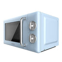Cecotec - Retro Blue 20L Mechanical Microwave, 700W, 6 Levels, Timer
