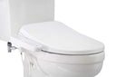 Alpha Bidet GX Wave Bidet Toilet Seat in Elongated White