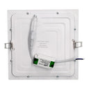 Jandei - 18W Square LED Downlight 4200K, Recessed Design for Home & Office