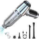 Szuk Portable Mini Car Vacuum - 120W Cordless Cleaner