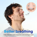 Lycteiki - Nose Plasters for Snoring Relief, 120 Pack, Better Breathing, Anti-Congestion