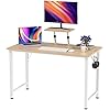 Chleby Computer Desk with Screen Stand - Yellow