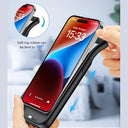 Newdery - 5000mAh Battery Case for iPhone 15/15 Pro, USB C, Portable Charger