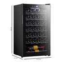 Cecotec Wine Cellar 34 Bottles Bolero Grandsommelier - Adjustable Temperature Control
