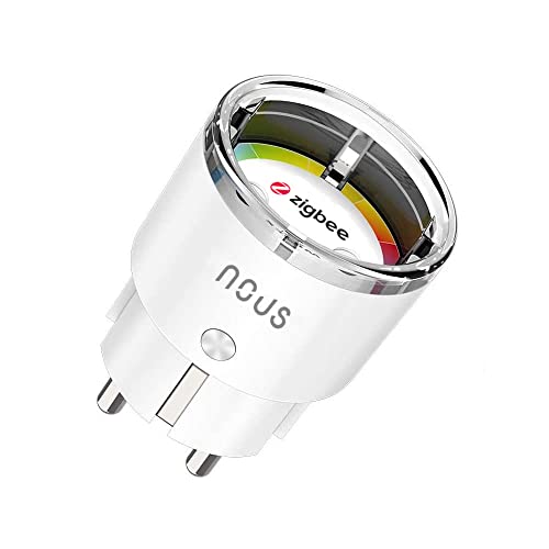 NOUS - A1Z Zigbee Smart Socket with Power Consumption Measurement, Alexa Compatible