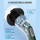 Akdomart - Electric Cleaning Brush with 7 Drill Heads, Adjustable Handle, Power Scrubber for Home & Car