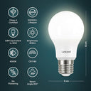 Linkind - Ultra-Efficient E27 LED Bulbs, 7.2W (100W Equivalent), 4000K Neutral White, Pack of 6