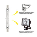 R7S - 5 Pack Halogen Bulbs, 150W, 120V, Dimmable, Long Lifespan, T3 78mm