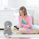 V-VRAT - Breathing Plush Otter Toy with Glowing Music, Lights & Rhythmic Motion