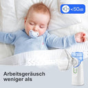 Gindoly - Portable Nebulizer Set, Quiet Inhaler, USB Rechargeable, One Touch Control