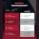Herzenskind - Waterproof Car Seat Protector Mat with Thick Padding & Side Protection