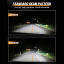 Pulilang H7 Led Headlight Bulbs - 55w 12000lm, 1:1 Size, Safer Night Driving
