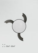 CREATE WIND CLEAR S Smart Ceiling Fan with Light and Remote