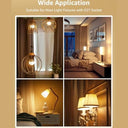 Lepro - E27 Warm White LED Bulbs, 25W Equivalent, Energy Saving, Pack of 5