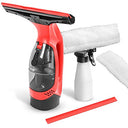 Experience streak-free windows with the Stark Cordless Window Vacuum Cleaner WC 2000. Features a removable tank, spray bottle, and 2 microfiber covers. Keywords: cordless window vacuum, removable tank, streak-free cleaning