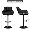 Hawthyhome Bar Stools - Black