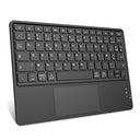 FINTIE - 10 Inch AZERTY Bluetooth Keyboard with Touchpad for iPad & Android