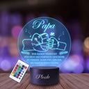 Shop Plexido's 3D Illusion LED Night Light, perfect for Dad and Girlfriend. Unique personalized gifts for birthdays, Mother's Day, and special occasions.