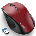 Tecknet 2.4G Wireless Mouse - 4800 DPI, Silent, Adjustable Levels