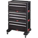 AIRAJ 7-Drawer Workshop Trolley with Removable Top Box