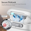 ESR - AirPods Pro Case with Magnetic Lid Lock, Full Drop Protection, White