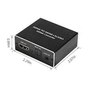 Amanka - 4K 3D HDMI Audio Extractor with Optical SPDIF & 3.5mm Output