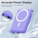 Yiisonger - Magnetic 10000 mAh Wireless Power Bank with Quick Charge & LED Display