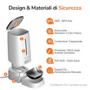 Fukumaru - WiFi Automatic Cat Feeder with 4L Capacity & Dual Bowls