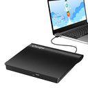 Shop the Cocopa External CD/DVD Drive with USB 3.0 for fast data transfer. Enjoy a portable design perfect for laptops and desktops. Ideal for movies and backups!