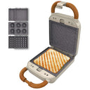 Cecotec Retro Sandwich Maker with 3 Plates and 700W Power
