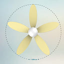 Cecotec Ceiling Fan With LED Light & Remote Control - Silent Operation